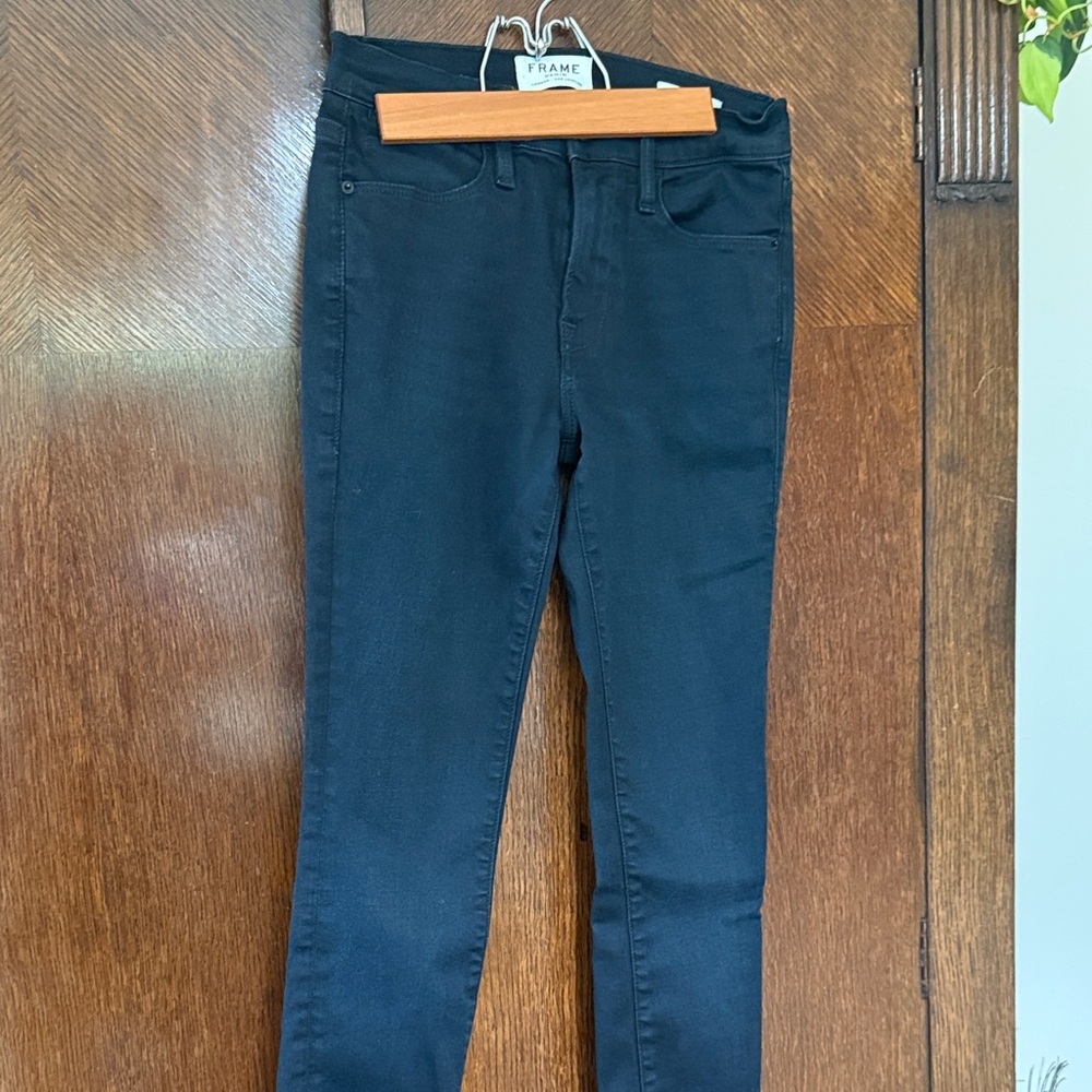 FRAME Denim Le High Skinny Jeans – Women’s Black 25